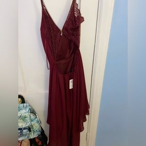 New short/long dress.